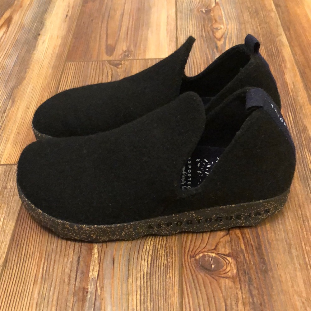 Asportuguesas city felt slip on sneakers/Slipper/mocs 37 black